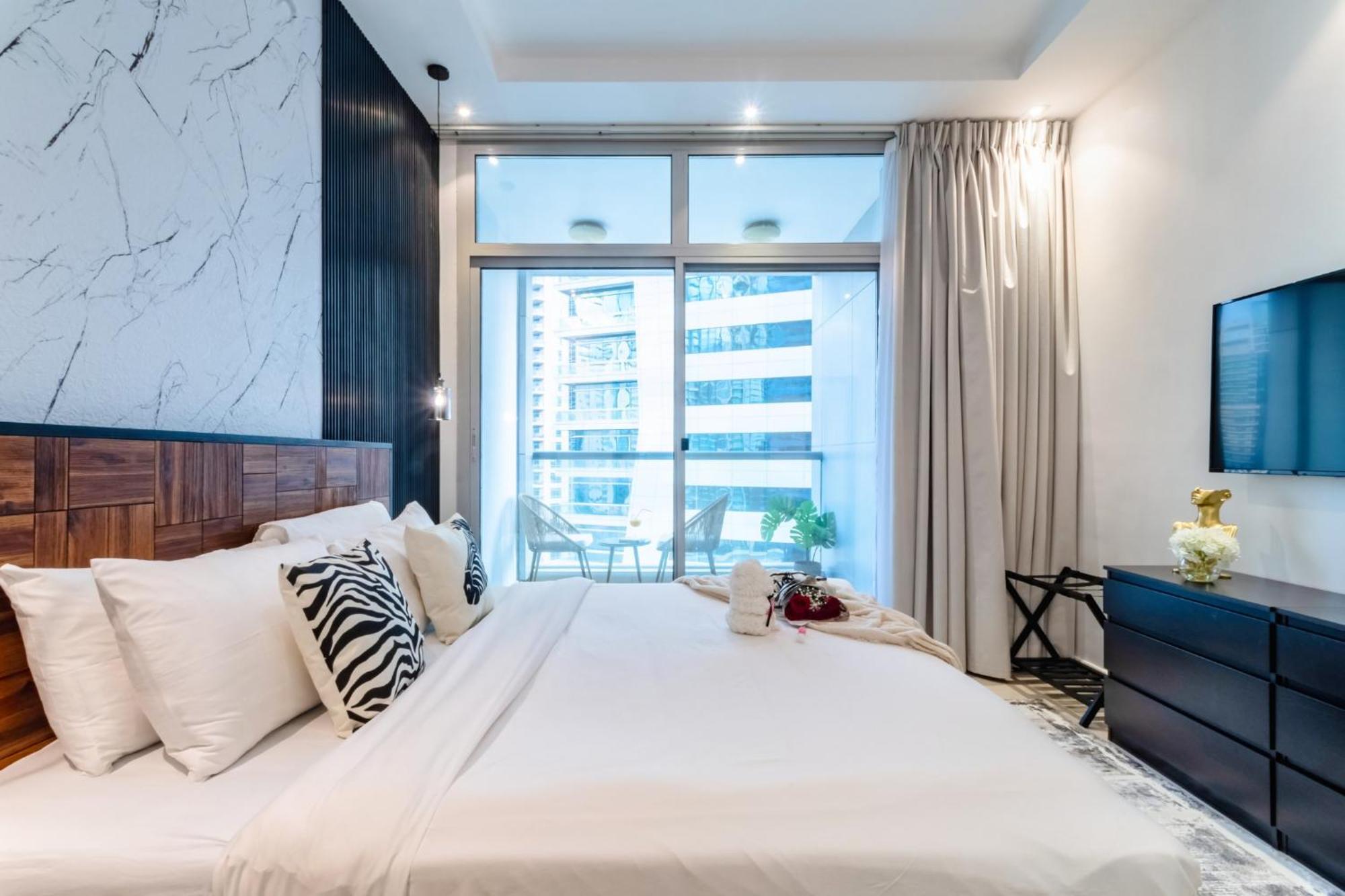 Jbr Beach & Marina Walk I Ain Dubai View I 1 Bdr المظهر الخارجي الصورة