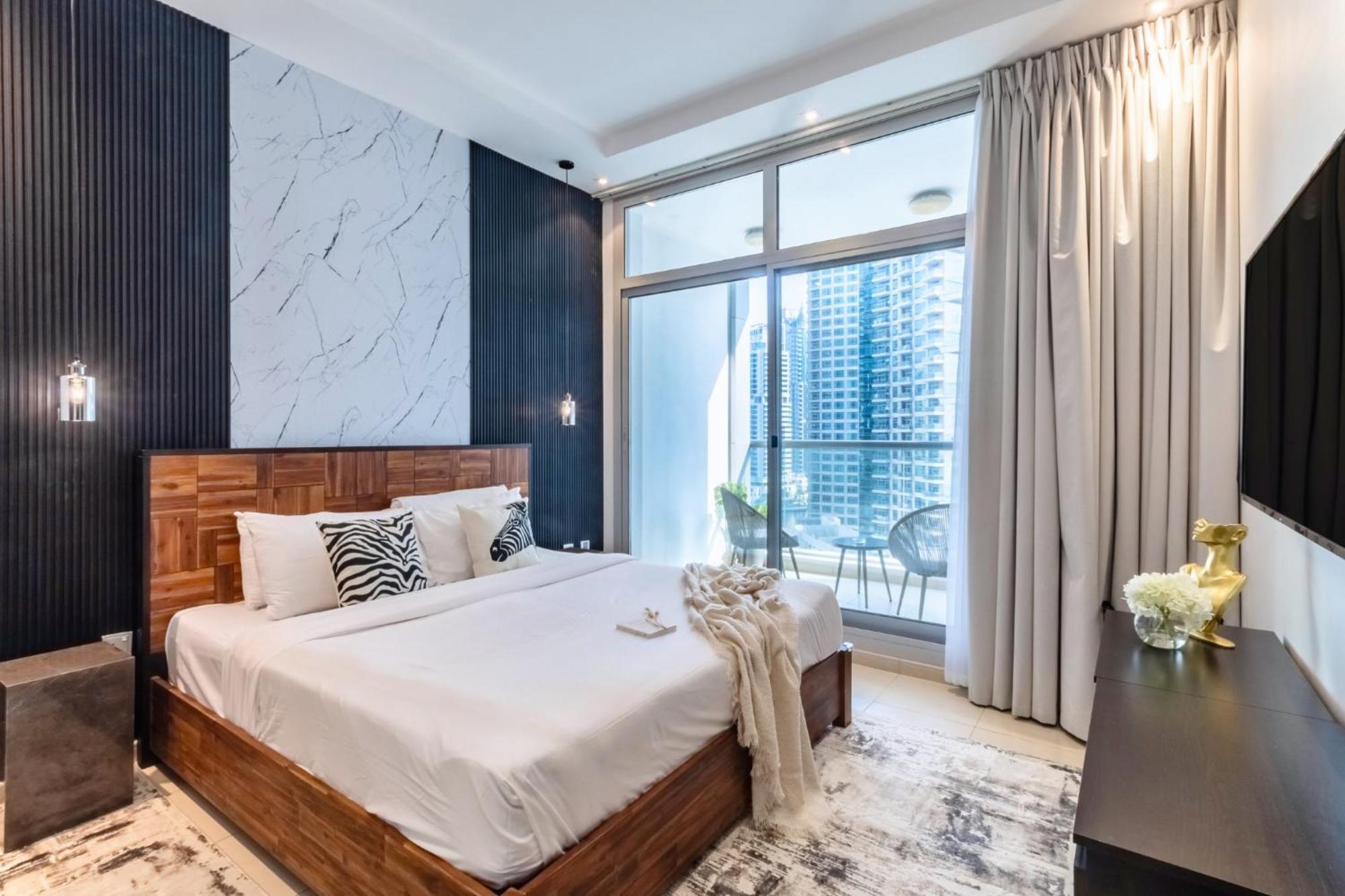 Jbr Beach & Marina Walk I Ain Dubai View I 1 Bdr المظهر الخارجي الصورة