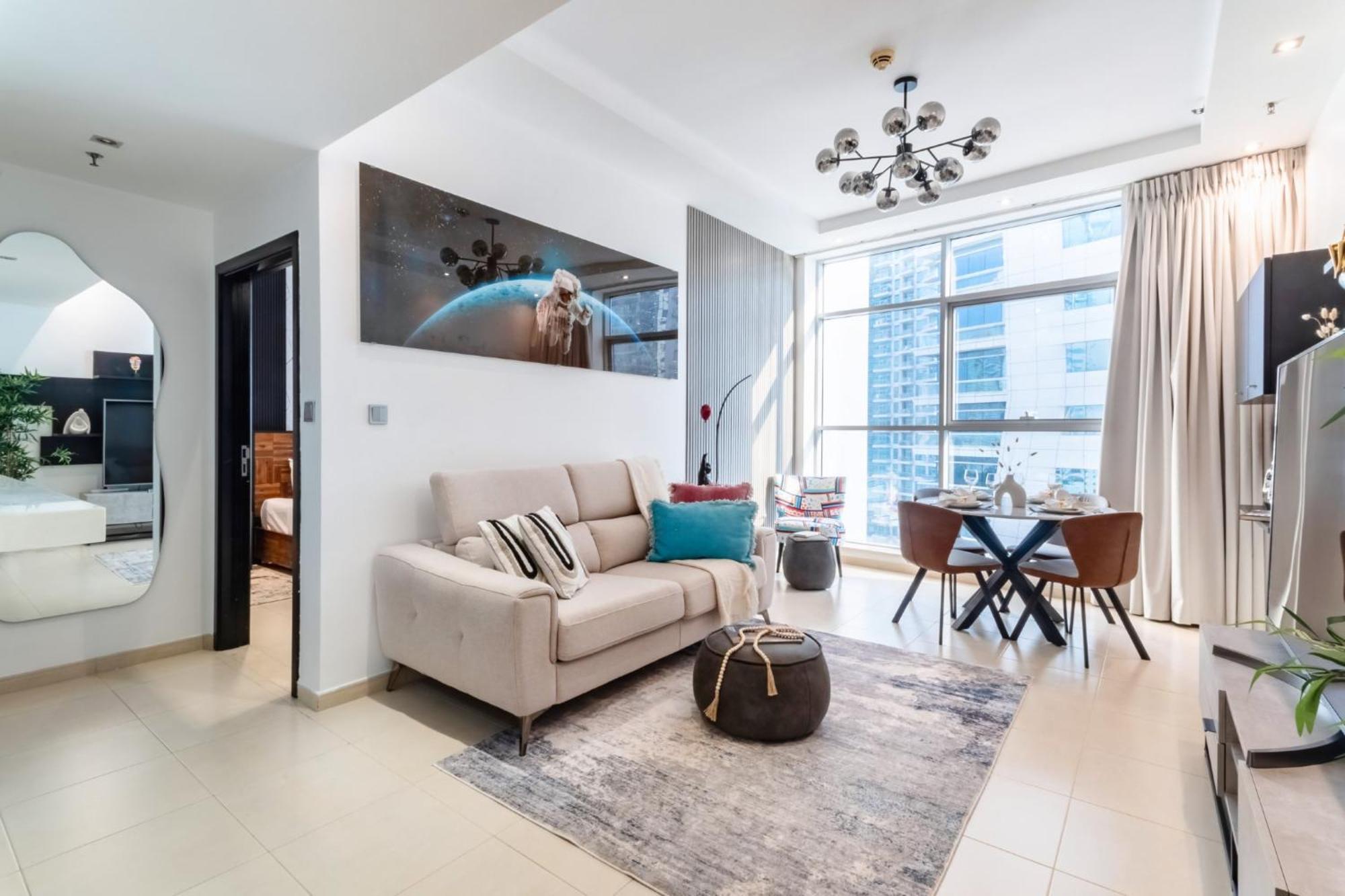 Jbr Beach & Marina Walk I Ain Dubai View I 1 Bdr المظهر الخارجي الصورة
